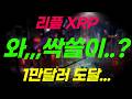 ※긴급속보※ 리플 XRP 와 싹쓸이? 누가 ? 1만달러 도달 ?