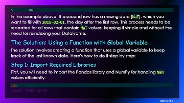 Filling Missing Dates in Pandas: A Simple Solution to Impute Dates from Previous Rows