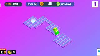Bloxorz Brain Game - Level 53 screenshot 5