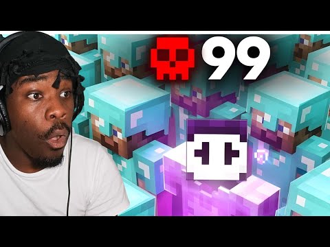 100 Youtubers Vs World's Deadliest Player Reaction