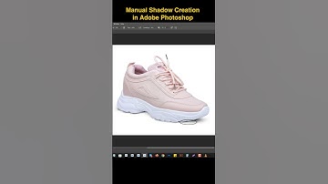 How to Create Shoe Shadows in Adobe Photoshop #reels #shortsfeed  #shorts #shortviral  #shotsvideo