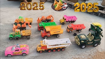 diy tractor Build a mini concrete bridge using rc tractor science project @DIYMachinery