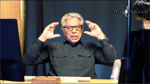 Daily Pidgin w/Andy Bumatai #015 Video tip,  Vegas Laundry, Local direction.