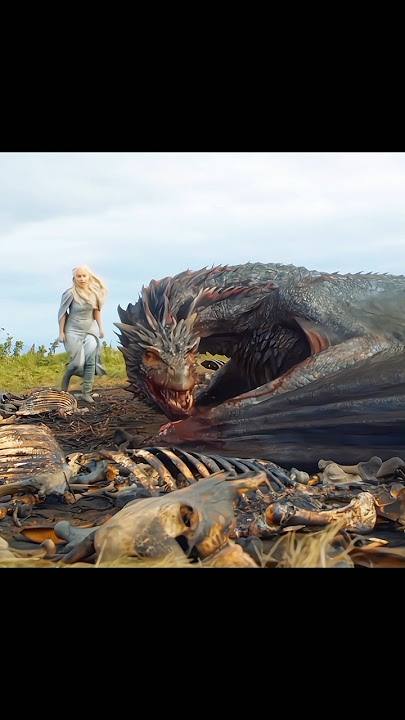 Drogon refused to take Daenerys home🐉💔 | Mother of Dragons | Khaleesi | Daenerys Targaryen | Dragons