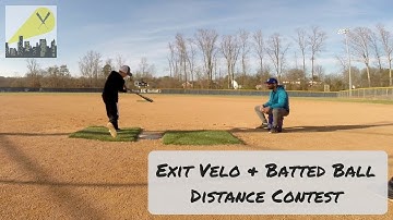 Introducing Competition during Batting Practice: Exit Velo and Batted Ball Distance Contest