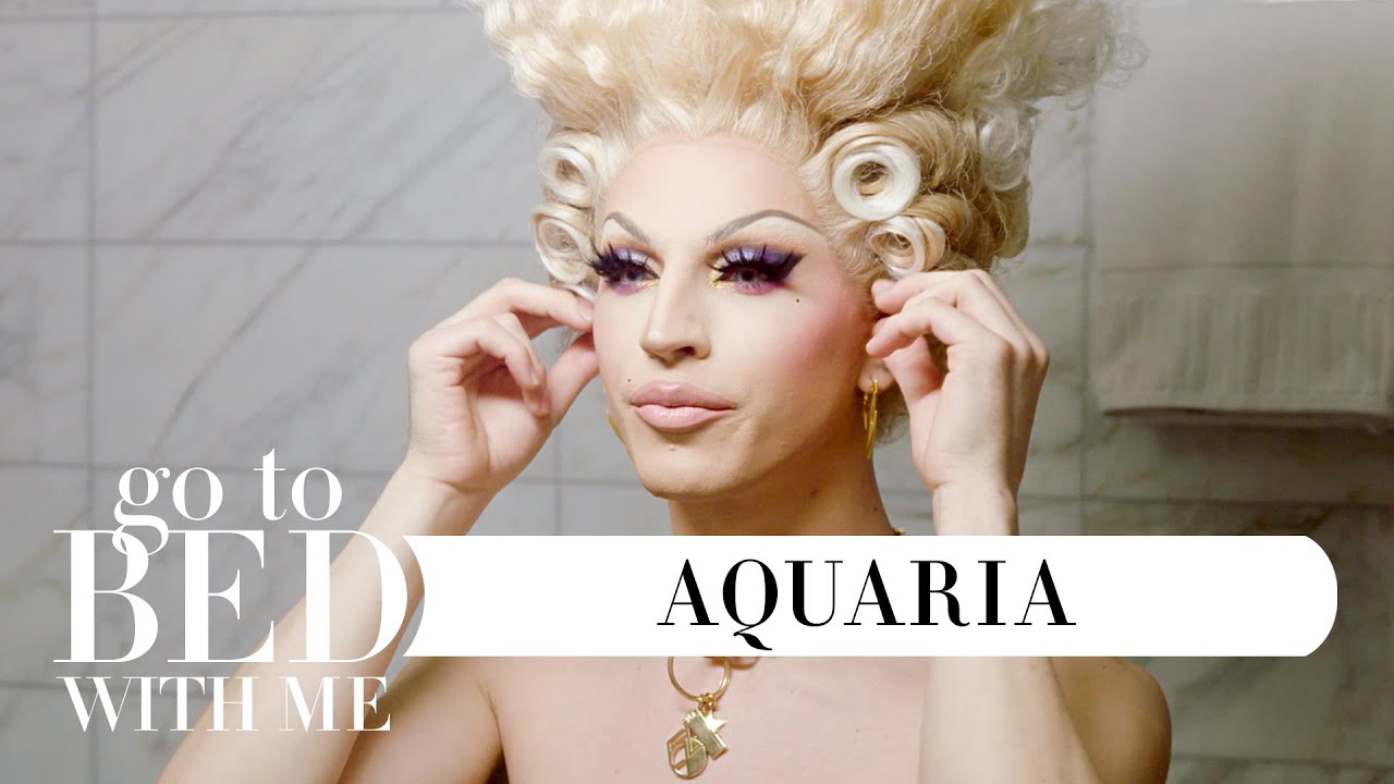 Download RuPaul’s Drag Race Star Aquaria's Nighttime Skincare Routine | Go To Bed With Me | Harper's BAZAAR