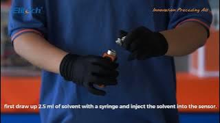 Elitech Vacuum Gauge Oil Cleaning