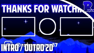 RakunFX || 2D OUTRO || 100% MADE ON ANDROID || 1 VIEW = 1 LIKE 