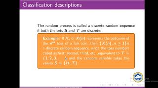 Classification of Random Process with Tree Diagram