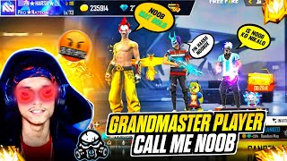 Grandmaster Player's Call Noob To Pn Harsh 🤬 || Pn Harsh vs 3 Top Global Player's - Garena Free Fire