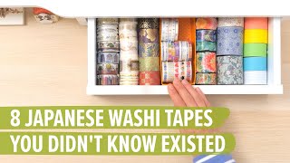 8 Japanese Washi Tapes You Didn't Know Existed: Part 1