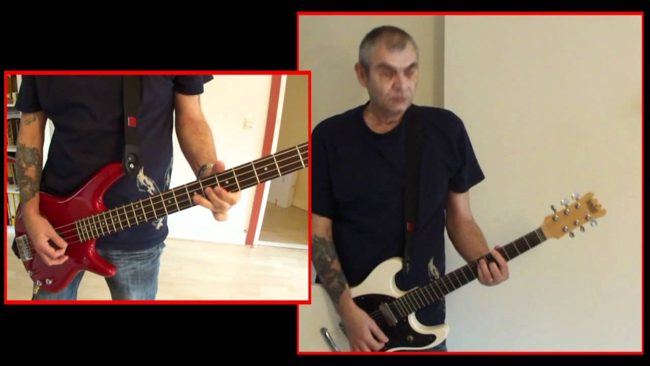 Ramones I Don T Wanna Go Down To The Basement Bass And Guitar Cover Youtube