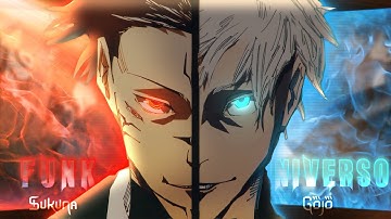 Gojo vs Sukuna 🔥 - Funk Universo✨ | Jujutsu Kaisen [AMV/EDIT] 4K (+Project File) Blurrr