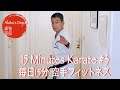 15 Minutes Karate #3  毎日15分 空手フィットネス 【Akita's Karate Video】