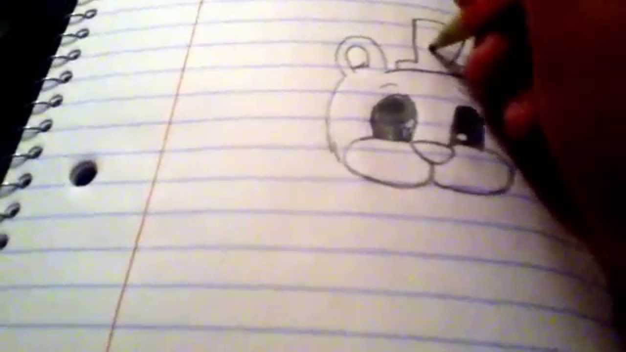 How to draw golden freedy from FNaF: note music belongs to Mandopony