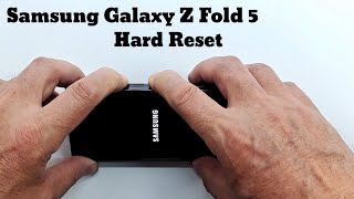 Samsung Galaxy Z Fold 5 Hard Reset