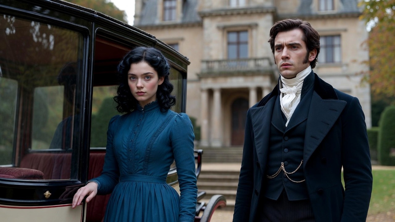 She cannot be my bride the Duke murmured,staring at the stunning lady stepping down from the carriag