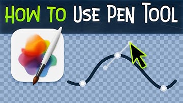 How to Use Pen tool in Pixelmator Pro (short tutorial)
