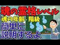 【死後の世界/あの世】魂の年齢、霊格レベルについて説明するよ【2chゆっくり解説】