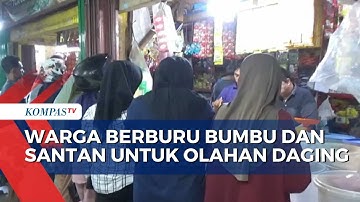 Usai Idul Adha, Bumbu Daging dan Santan  Jadi Incaran Warga