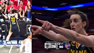 Caitlin Clark told Candace Parker “F**k you think this was” after clutch 3 😂 screenshot 3