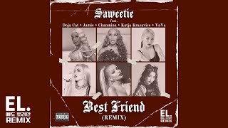 Saweetie - Best Friend (feat. Doja Cat, Jamie, CHANMINA, Katja Krasavice \u0026 VaVa) [EN/KO/JA/ZH/DE]