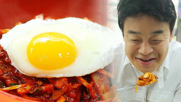 대구에서만 맛 볼 수 있는 별미! ‘중화 비빔밥’ @백종원의 3대천왕 42회 20160618