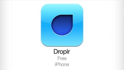 Droplr for iPhone