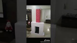 Como Fazer Uma Chaminé De Natal.