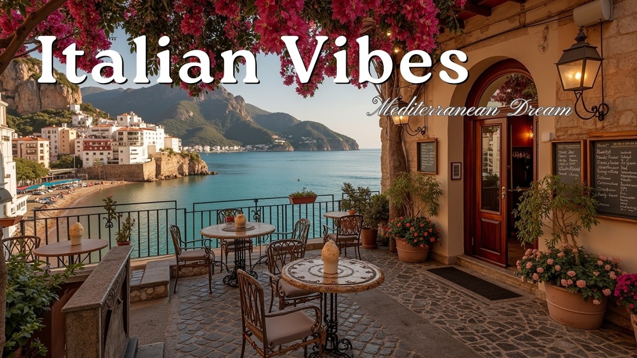 Средиземноморский Джаз и Атмосфера Итальянского Кафе для Расслабляющих Вечеров