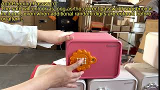 Electronic Keypad Home Safe for Kids | First-Time Setup Guide