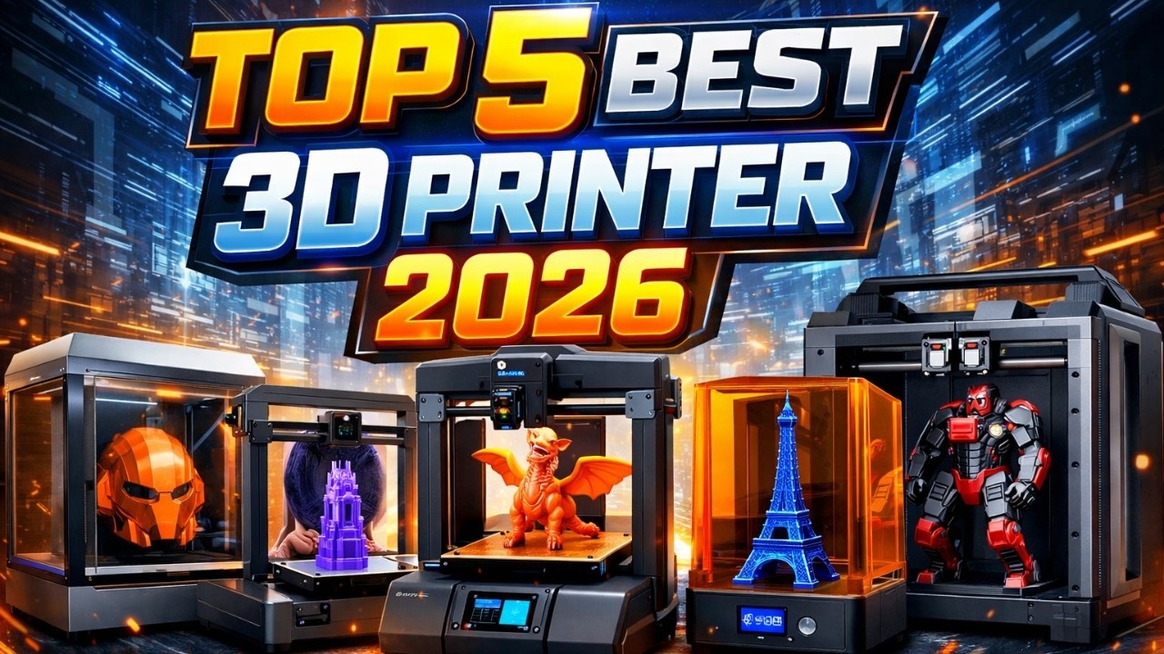 Best 3D Printers 2026 | Fast & High Quality 3D Printing - YouTube