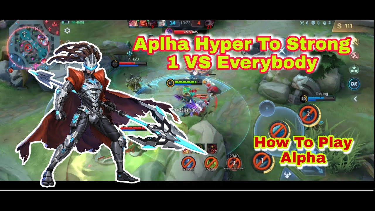 How To Play Alpha With Best Build | Mobile Legends - YouTube