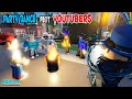 Party dance feat youtubers roblox  roblox animation