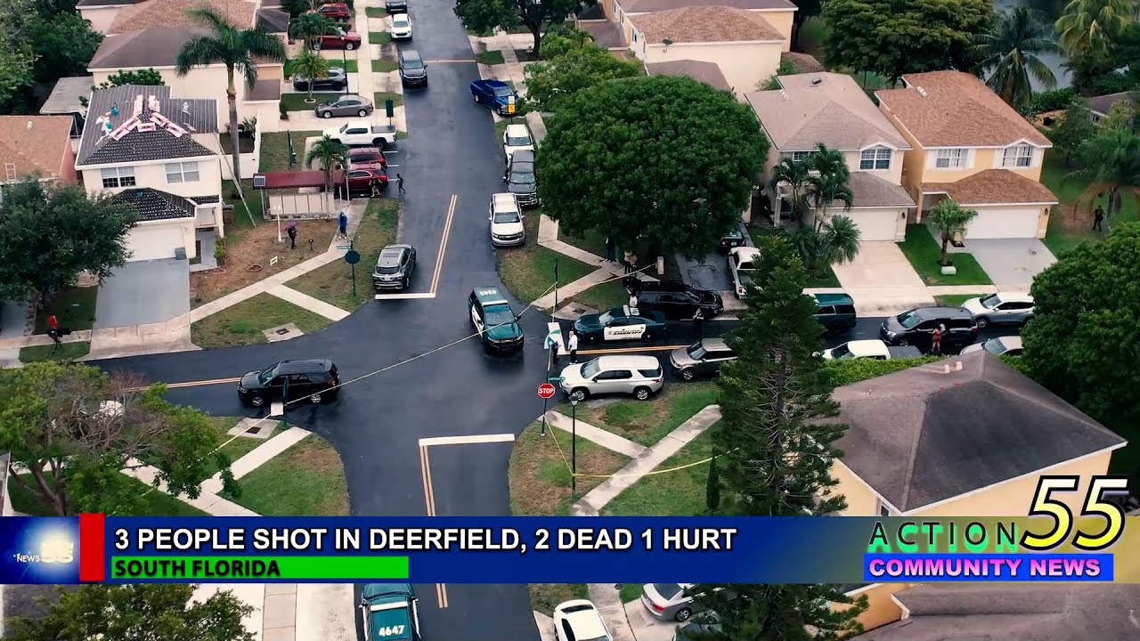 3 shot in Deerfield Woman and baby boy shot dead and man rushed to ...