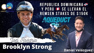Joel Rosario gana el Remsen Stakes G2 en combinacion con Daniel Velazquez con Brooklyn Strong