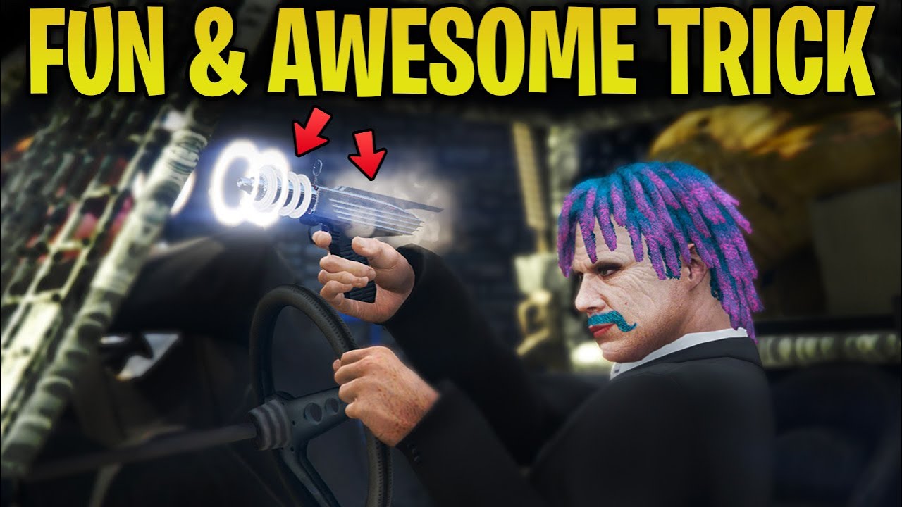 How to Use the UP N ATOMIZER in a Vehicle in GTA 5 Online! YouTube