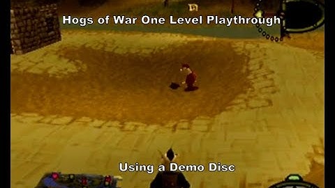 Ps1 Demo Disc 60 Hogs of War One Level Playthrough :D #Playstation #Sony #Ps1 #Demo #DemoDisc #Retro