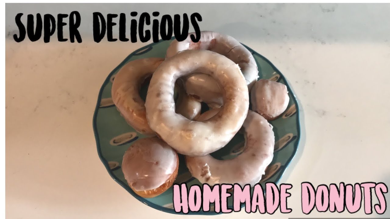 The BEST Homemade Glazed Donuts BG Bakers YouTube