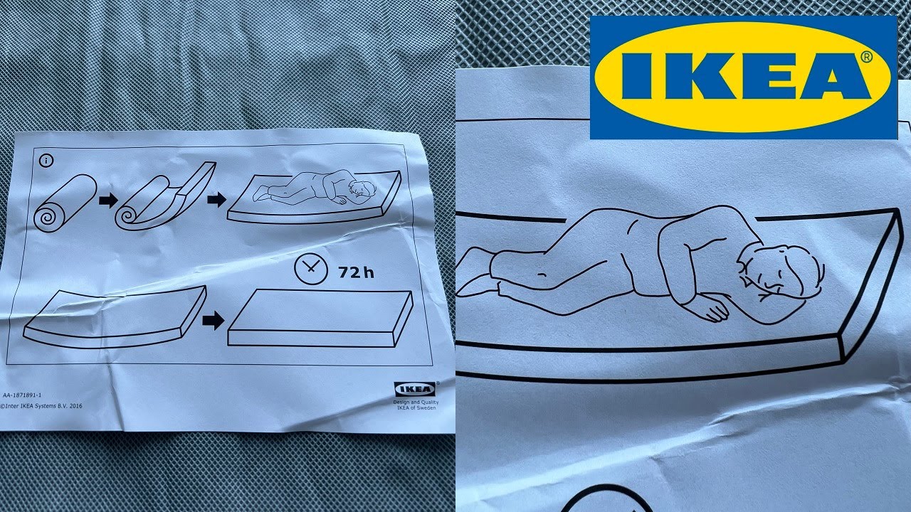 ikea mattress VALEVÅG YouTube