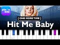 Britney Spears - ..Baby One More Time  | Piano Tutorial