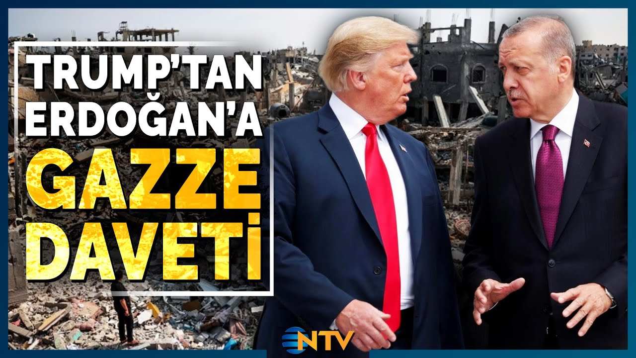 Son Dakika: Trump'tan, Erdoğan'a Tarihi Davet! 'Gazze Barış Kurulu'nda Kurucu Üye Olması İstendi'