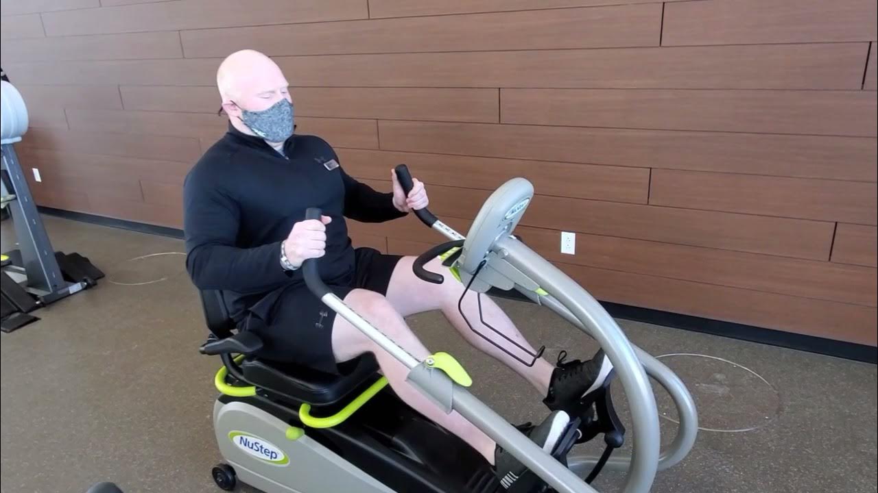 NuStep Recumbent Cross Trainer Demonstration YouTube