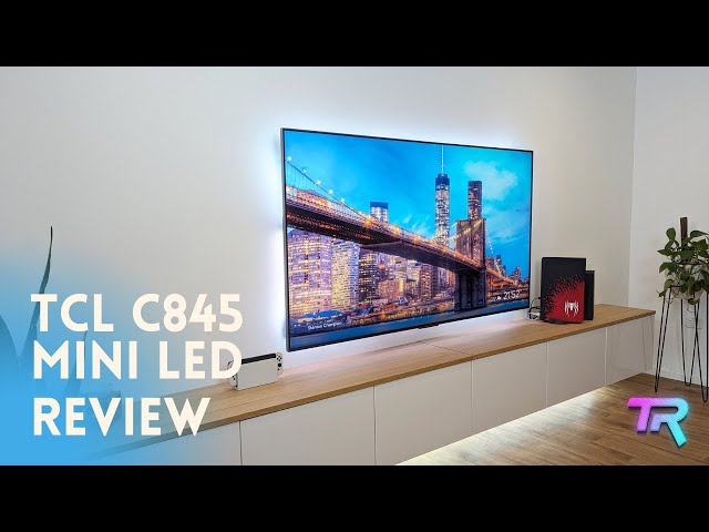 TCL C845 Mini LED 4K Google TV Review | 75inch Gaming