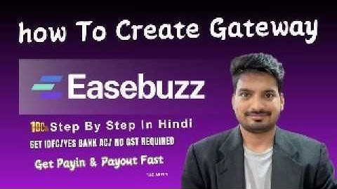 Easebuzz Payment Gateway Setup Guide (Hindi) | Razorpay Alternative Explained