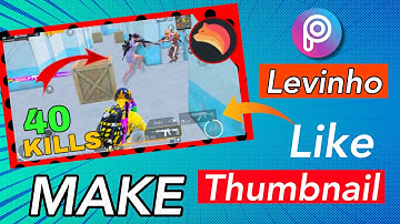 Make Thumbnail Like Levinho | picsart | ios\android