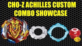 NEW *OP* CUSTOM CHO-Z ACHILLES COMBO || Beyblade Burst Super Z