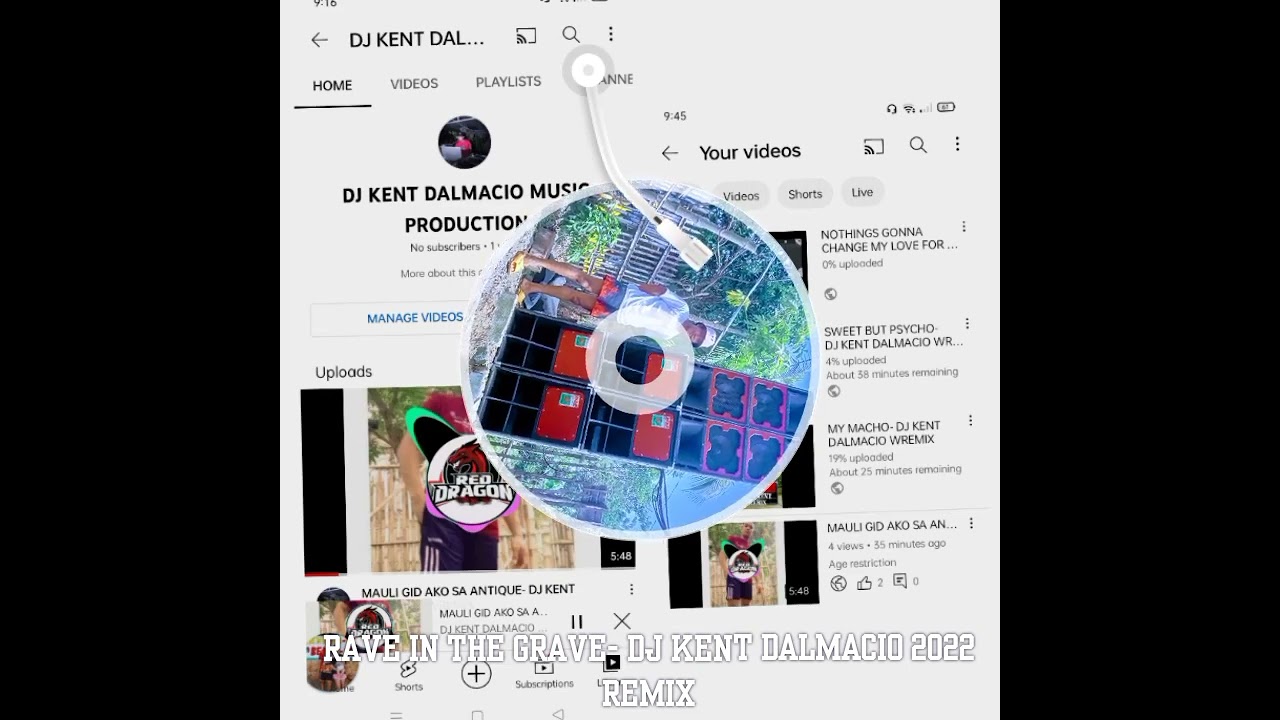 RAVE IN THE GRAVE- DJ KENT DALMACIO WREMIX