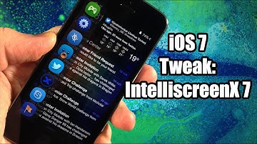 iOS 7 Jailbreak Tweak - IntelliscreenX 7