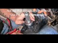 Isuzu DMAX CV assembly replacement